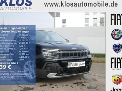 Gebraucht Jeep Avenger Altitude 101 PS (74 kW) 2024 Volcano black (schwarz) SUV
