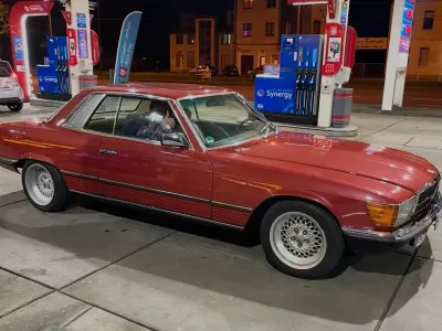 Gebraucht Mercedes SLC280 180 PS (132 kW) 1979 Rot Coupé