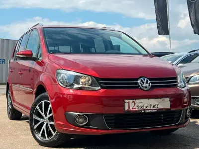 Usata VW Touran Highline 140 CV (102 kW) 2011 Rosso Monovolume