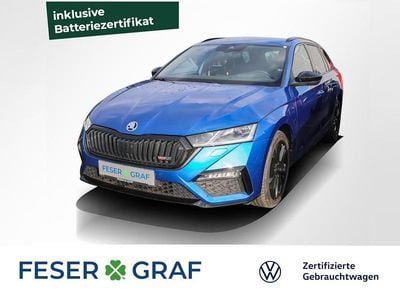 Usata Skoda Octavia RS 245 CV (180 kW) 2022 Blu Station wagon