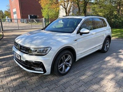 Usata VW Tiguan R-line 150 CV (110 kW) 2016 Bianco SUV