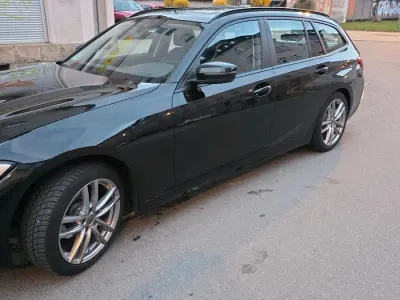 Gebraucht BMW 318 Sport Line 150 PS (110 kW) 2021 Schwarz Kombi