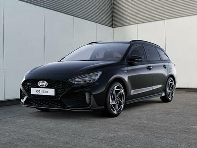 Gebraucht Hyundai i30 N Line 140 PS (102 kW) 2024 Abyss black Kombi