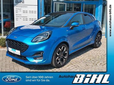 Blau Gebraucht 2021 Ford Puma ST-Line X SUV | 18.490 € (Fairer Preis)