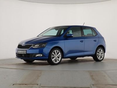 Gebraucht Skoda Fabia Joy 90 PS (66 kW) 2016 Raceblau metallic Kleinwagen