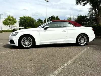Gebraucht Audi A5 Cabriolet 150 PS (110 kW) 2021 Weiß Cabrio