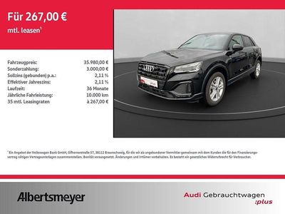 Gebraucht Audi Q2 Advanced Plus 150 PS (110 kW) 2025 Mythosschwarz metallic SUV