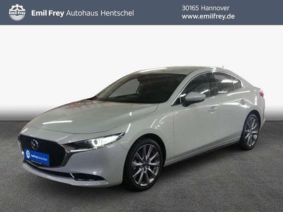 Neu Mazda 3 Exclusive 140 PS (102 kW) 2026 Ceramic white metallic Limousine