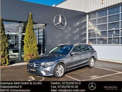 Gebraucht Mercedes C220 194 PS (142 kW) 2019 Selenitgrau Kombi