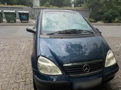 Gebraucht Mercedes A140 2002 Blau Kleinwagen