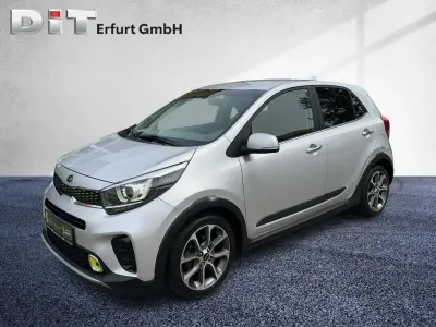 Gebraucht Kia Picanto X-Line 84 PS (61 kW) 2019 (kcs) sparklingsilber met. Kleinwagen