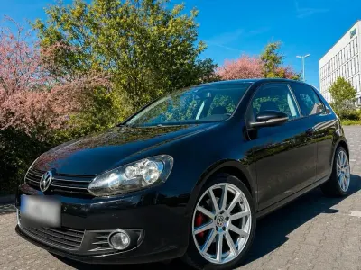 Gebraucht VW Golf VI Highline 122 PS (89 kW) 2009 Schwarz Limousine