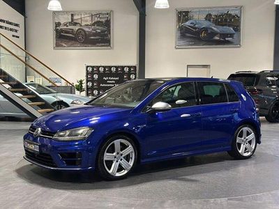 Second-hand VW Golf VII R 300 CP (220 kW) 2014 Albastru Berlinǎ