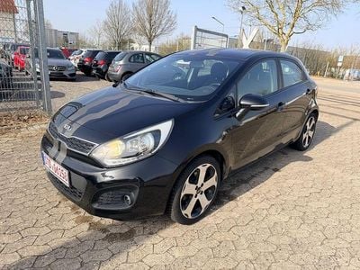 Gebraucht Kia Rio Spirit 109 PS (80 kW) 2012 Schwarz Limousine