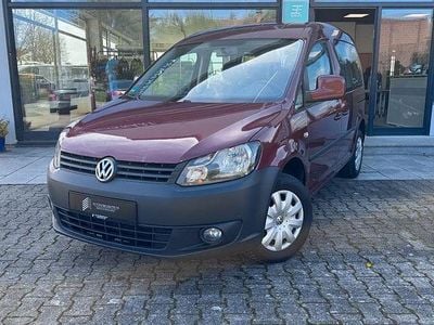 Usata VW Caddy 105 CV (77 kW) 2011 Rosso Monovolume