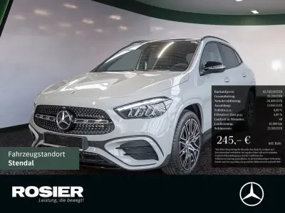 Gebraucht Mercedes GLA200 Night 163 PS (119 kW) 2026 Grau / manufaktur alpingrau SUV