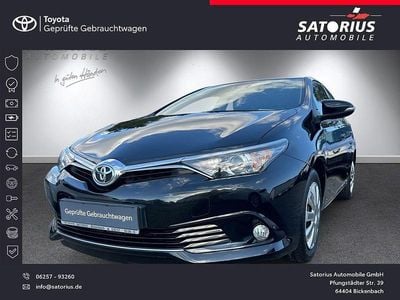 Gebraucht Toyota Auris Basis 116 PS (85 kW) 2017 Mysticschwarz mica Limousine