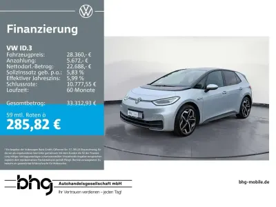 Brugt VW ID.3 Pro 150 kW (204 HK) 2023 Sort Hatchback