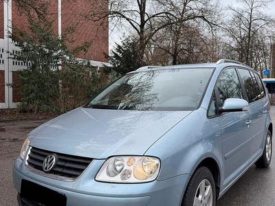 Usata VW Touran 140 CV (102 kW) 2006 Blu Monovolume