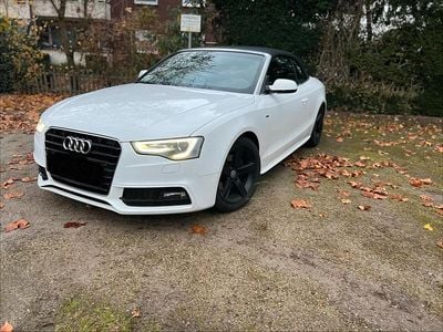 Gebraucht Audi A5 Cabriolet S-Line 177 PS (130 kW) 2012 Weiß Cabrio