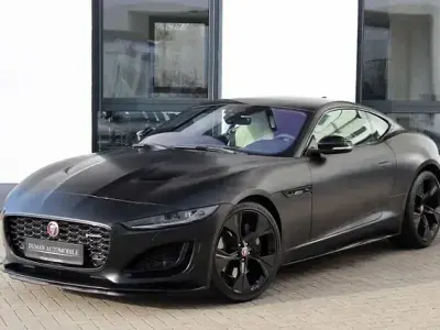 Käytetty Jaguar F-Type R 300 HP (220 kW) 2022 Musta Coupe - kaksiovinen