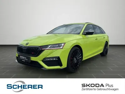 Gebraucht Skoda Octavia RS 245 PS (180 kW) 2023 Grün Kombi