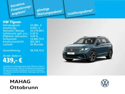 Gebraucht VW Tiguan IQ Drive 150 PS (110 kW) 2023 Blau SUV