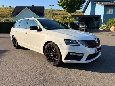 Gebraucht Skoda Octavia RS 245 PS (180 kW) 2017 Weiß Kombi