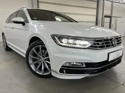 Brugt VW Passat R-line 190 HK (139 kW) 2017 Hvid Stationcar