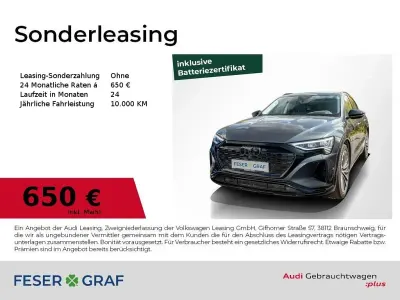 Gebraucht Audi Q8 e-tron Sport 250 kW (340 PS) 2025 Manhattangrau metallic SUV
