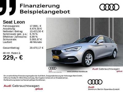 Gebraucht Seat Leon ST Style 150 PS (110 kW) 2022 Silber Kombi