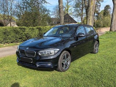 Second-hand BMW 118 Sport Line 136 CP (100 kW) 2018 Negru Hatchback