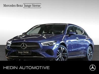 Blau Gebraucht 2024 Mercedes CLA250e Shooting Brake Progressive Kombi | 32.270 € (Superpreis)