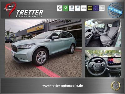 Arctic silber (metallic) Gebraucht 2022 Skoda Enyaq iV Loft SUV | 47.690 €