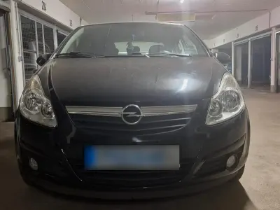 Gebraucht Opel Corsa 80 PS (58 kW) 2009 Schwarz Kleinwagen