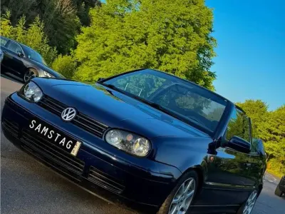 Gebraucht VW Golf Conceptline 115 PS (84 kW) 2001 Blau Cabrio