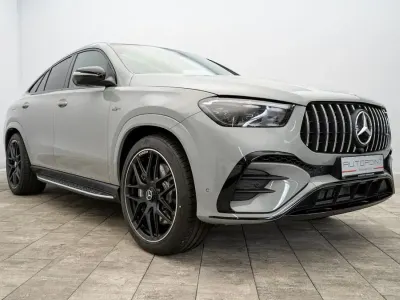 Neu Mercedes GLE53 AMG Premium Plus 544 PS (400 kW) 2026 Grau Coupé
