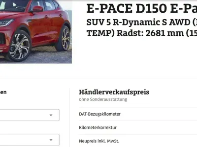 Occasion Jaguar E-Pace