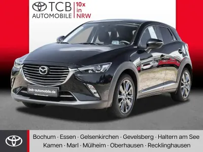 Gebraucht Mazda CX-3 Sports-Line 120 PS (88 kW) 2018 Jet black SUV