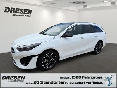 Gebraucht Kia Ceed Sportswagon GT-Line 140 PS (102 kW) 2024 Hw2) deluxe white m (weiss Kombi