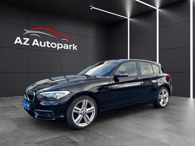 Gebraucht BMW 116 Sport Line 109 PS (80 kW) 2016 Schwarz Kleinwagen