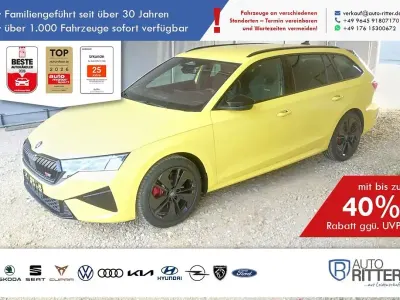 Neu Skoda Octavia RS 265 PS (194 kW) 2026 Gelb Kombi