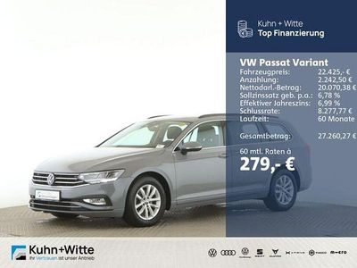 Grau Gebraucht 2023 VW Passat Business Kombi | 22.425 € (Fairer Preis)