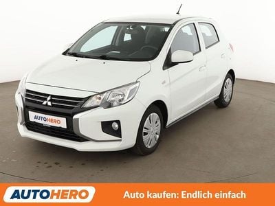 Gebraucht Mitsubishi Space Star Spirit 71 PS (52 kW) 2021 Weiß Kleinwagen