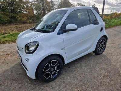 Usata Smart ForTwo Electric Drive 60 kW (82 CV) 2019 Bianco Cabrio