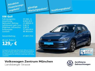 Gebraucht VW Golf VIII Goal 150 PS (110 kW) 2025 Blau Limousine
