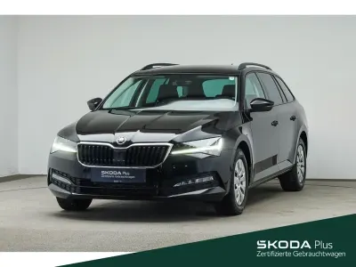 Gebraucht Skoda Superb Active 150 PS (110 kW) 2022 Schwarzmagic perl Kombi