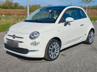 Usata Fiat 500 Lounge 69 CV (50 kW) 2019 Bianco Utilitaria