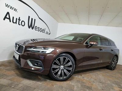 Gebraucht Volvo V60 Inscription 197 PS (144 kW) 2020 Maple brown metallic Kombi