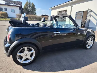 Begagnad Mini Cooper Cabriolet 116 HK (85 kW) 2004 Svart Cab